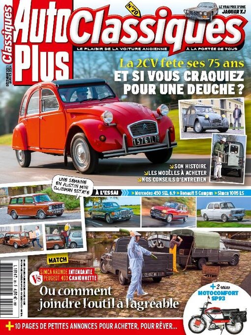 Title details for Auto Plus Classique by Editions Mondadori Axel Springer (EMAS) - Available